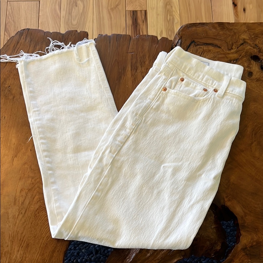 Stylish White Women's Jeans